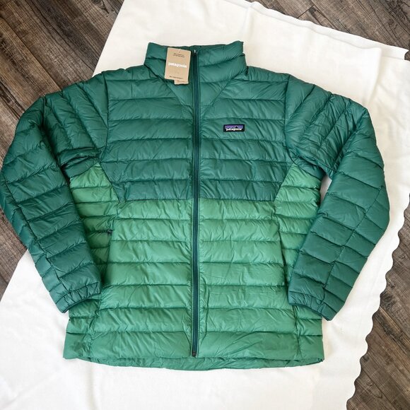 New $279 Patagonia Men's Down Sweater Puffer Jacket 84675 Gather Green Size L - Picture 6 of 16